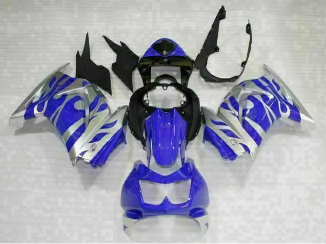 Kawasaki EX250 08-12 Motorrad Verkleidungen - Schwarz Blau Kaufen Kawasaki EX250 08-12 Motorrad Verkleidungen - Schwarz Blau Kaufen