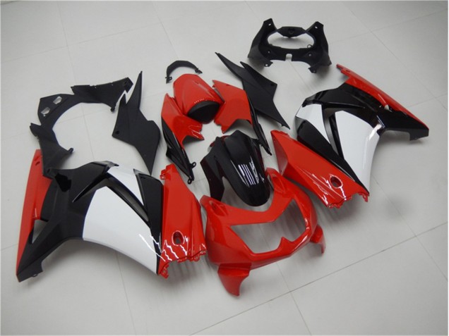 Kawasaki EX250 08-12 Motorrad Verkleidungen - Rot Schwarz Weiß Kaufen Kawasaki EX250 08-12 Motorrad Verkleidungen - Rot Schwarz Weiß Kaufen