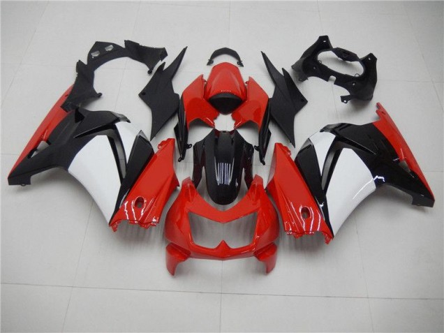 Kawasaki EX250 08-12 Motorrad Verkleidungen - Rot Schwarz Weiß Kaufen Kawasaki EX250 08-12 Motorrad Verkleidungen - Rot Schwarz Weiß Kaufen