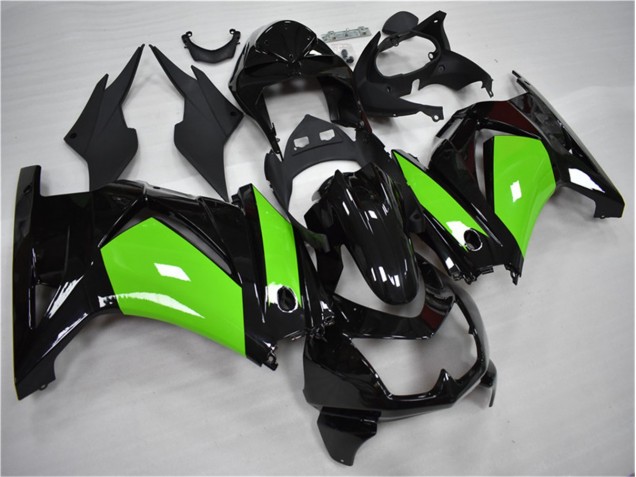 Kawasaki EX250 08-12 Motorrad Verkleidungen - Schwarz Grün Kaufen Kawasaki EX250 08-12 Motorrad Verkleidungen - Schwarz Grün Kaufen