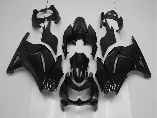 Kawasaki EX250 08-12 Motorrad Verkleidungen - Glänzend Schwarz Kaufen Kawasaki EX250 08-12 Motorrad Verkleidungen - Glänzend Schwarz Kaufen