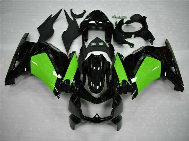 Kawasaki EX250 08-12 Motorrad Verkleidung - Schwarz Grün Kaufen Kawasaki EX250 08-12 Motorrad Verkleidung - Schwarz Grün Kaufen