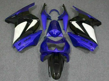 Kawasaki EX250 08-12 Motorrad Verkleidungen - Blau Weiß Schwarz Ninja Kaufen