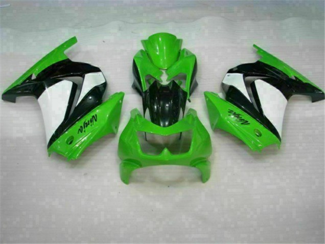 Kawasaki EX250 08-12 Motorrad VollVerkleidungen & Plastik - Grün Schwarzer Ninja Kaufen Kawasaki EX250 08-12 Motorrad VollVerkleidungen & Plastik - Grün Schwarzer Ninja Kaufen