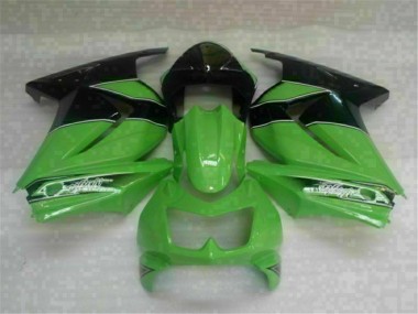 Kawasaki EX250 08-12 Motorrad Verkleidung - Grün Schwarz Kaufen