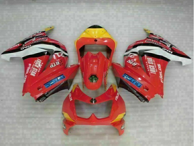 Kawasaki EX250 08-12 Motorrad Verkleidungen - Rot Gelb Kaufen Kawasaki EX250 08-12 Motorrad Verkleidungen - Rot Gelb Kaufen