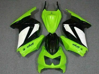 Kawasaki EX250 08-12 Motorrad Verkleidungen - Grün Schwarzer Ninja Kaufen