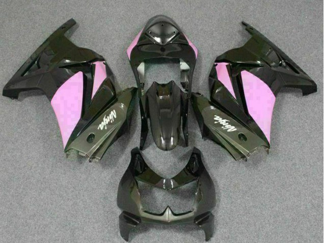 Kawasaki EX250 08-12 Motorrad Verkleidungen - Schwarz Rosa Ninja Kaufen Kawasaki EX250 08-12 Motorrad Verkleidungen - Schwarz Rosa Ninja Kaufen