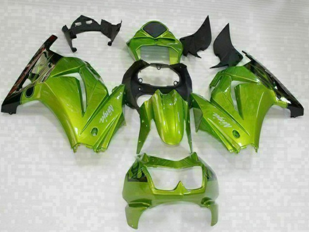 Kawasaki EX250 08-12 Motorrad Verkleidungen & Plastik - Grün Schwarz Kaufen Kawasaki EX250 08-12 Motorrad Verkleidungen & Plastik - Grün Schwarz Kaufen