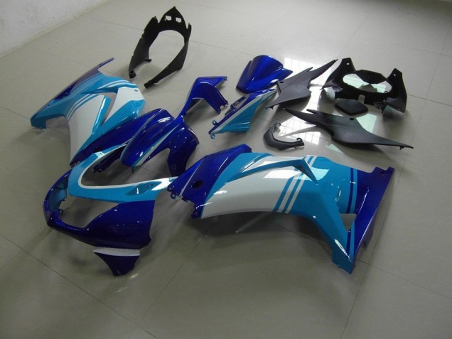Kawasaki ZX 250R 08-12 Motorrad Verkleidungen - Hell und Dunkelblau Kaufen Kawasaki ZX 250R 08-12 Motorrad Verkleidungen - Hell und Dunkelblau Kaufen