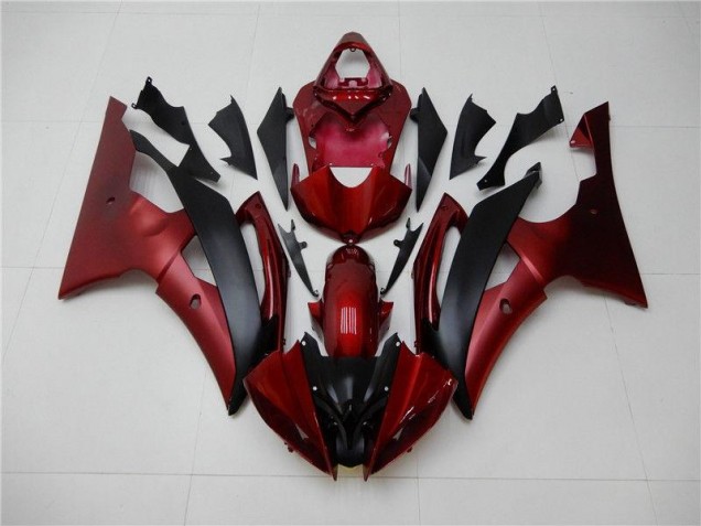 Yamaha R6 08-16 Motorrad Verkleidungen - Rot Schwarz Kaufen Yamaha R6 08-16 Motorrad Verkleidungen - Rot Schwarz Kaufen