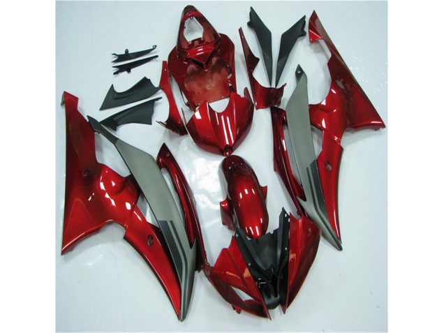 Yamaha R6 08-16 Motorrad Verkleidungen - Rot Grau Kaufen Yamaha R6 08-16 Motorrad Verkleidungen - Rot Grau Kaufen