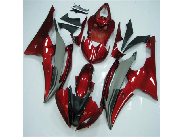 Yamaha R6 08-16 Motorrad Verkleidungen - Rot Grau Kaufen Yamaha R6 08-16 Motorrad Verkleidungen - Rot Grau Kaufen
