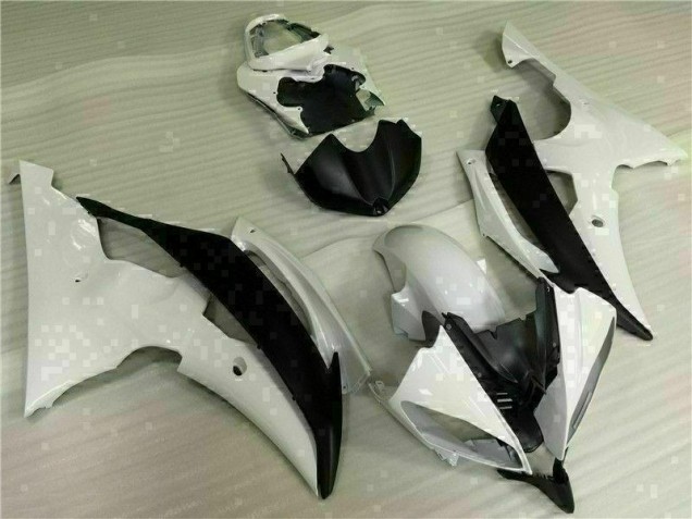 Yamaha R6 08-16 Motorrad Verkleidung & Plastik - Weiß Schwarz Kaufen Yamaha R6 08-16 Motorrad Verkleidung & Plastik - Weiß Schwarz Kaufen