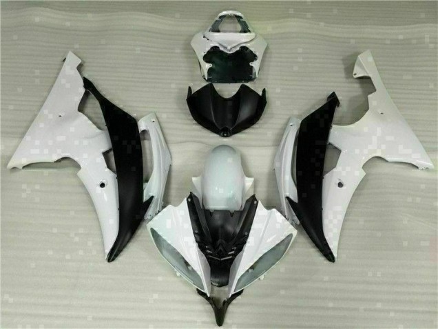 Yamaha R6 08-16 Motorrad Verkleidung & Plastik - Weiß Schwarz Kaufen Yamaha R6 08-16 Motorrad Verkleidung & Plastik - Weiß Schwarz Kaufen