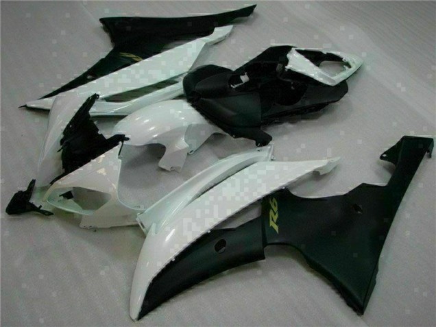 Yamaha R6 08-16 Motorrad Verkleidungen & Plastik - Weiß Schwarz Kaufen Yamaha R6 08-16 Motorrad Verkleidungen & Plastik - Weiß Schwarz Kaufen