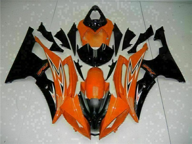 Yamaha R6 08-16 Motorrad Verkleidungen - Orange Schwarz Kaufen Yamaha R6 08-16 Motorrad Verkleidungen - Orange Schwarz Kaufen