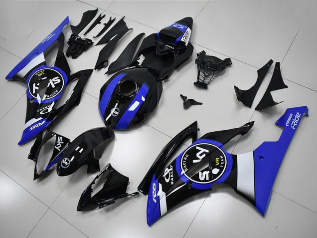 Yamaha R6 08-16 Motorrad Verkleidungen & Plastik - Blau Schwarz Kaufen Yamaha R6 08-16 Motorrad Verkleidungen & Plastik - Blau Schwarz Kaufen