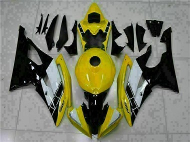 Yamaha R6 08-16 Motorrad Vollverkleidung - Gelb Schwarz Kaufen