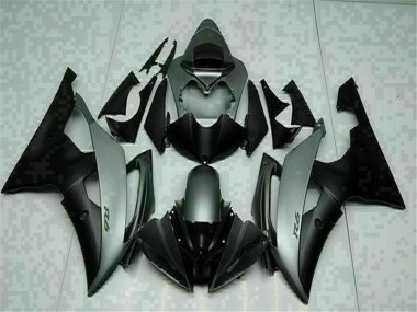 Yamaha R6 08-16 Motorrad Verkleidung - Grau Schwarz Kaufen