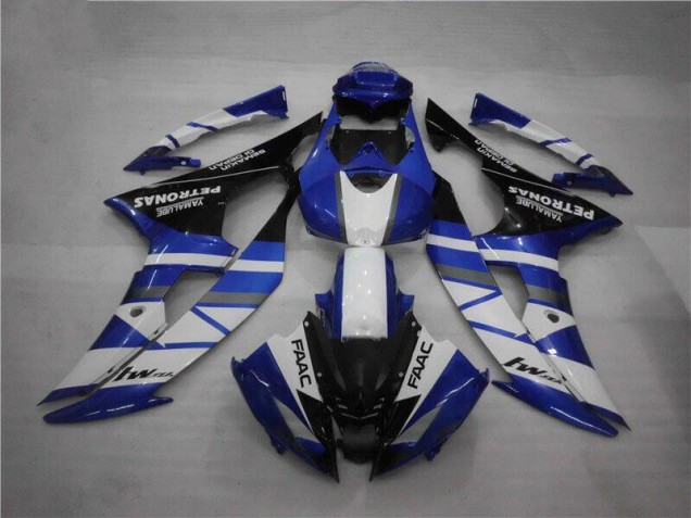 Yamaha R6 08-16 Motorrad Verkleidungen - Blau Weiß FAAC Kaufen Yamaha R6 08-16 Motorrad Verkleidungen - Blau Weiß FAAC Kaufen