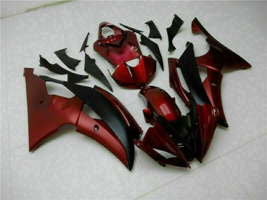 Yamaha R6 08-16 Motorrad Verkleidung - Rot Schwarz Kaufen