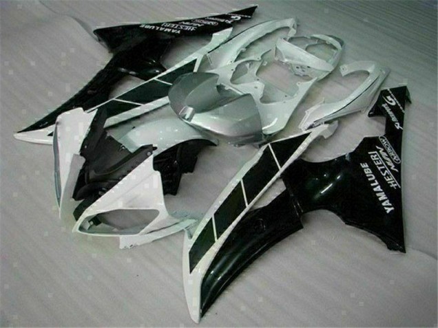 Yamaha R6 08-16 Motorrad Verkleidungen - Weiß Schwarz Kaufen Yamaha R6 08-16 Motorrad Verkleidungen - Weiß Schwarz Kaufen