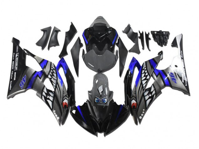 Yamaha R6 08-16 Motorrad Verkleidungen - Grau Blau Hai Kaufen Yamaha R6 08-16 Motorrad Verkleidungen - Grau Blau Hai Kaufen