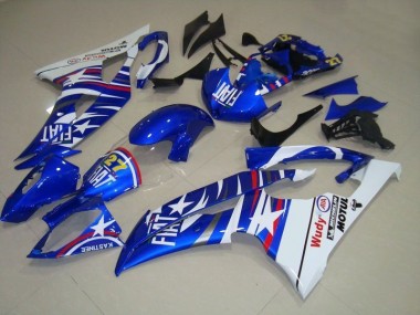 Yamaha R6 08-16 Motorrad Verkleidungen - Blau Weiß Fiat 27 Rot Wudy Kaufen