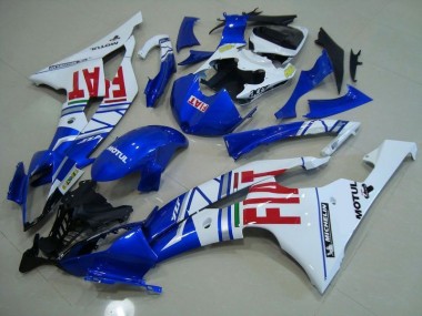Yamaha R6 08-16 Motorrad Verkleidungen - Blau Weiß Rot Fiat Kaufen