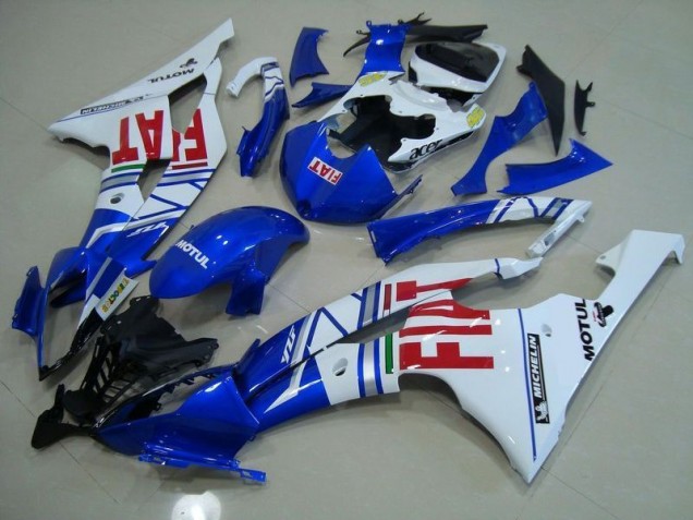 Yamaha R6 08-16 Motorrad Verkleidungen - Blau Weiß Rot Fiat Kaufen Yamaha R6 08-16 Motorrad Verkleidungen - Blau Weiß Rot Fiat Kaufen