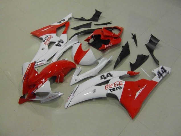 Yamaha R6 08-16 Motorrad Verkleidungen - Weiß Rot Coca Cola Zero 44 Kaufen Yamaha R6 08-16 Motorrad Verkleidungen - Weiß Rot Coca Cola Zero 44 Kaufen