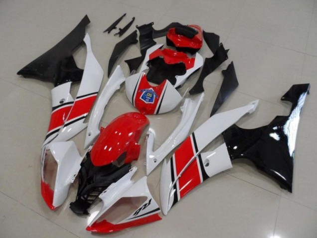 Yamaha R6 08-16 Motorrad Verkleidung - Rot Weiß Schwarz Kaufen Yamaha R6 08-16 Motorrad Verkleidung - Rot Weiß Schwarz Kaufen