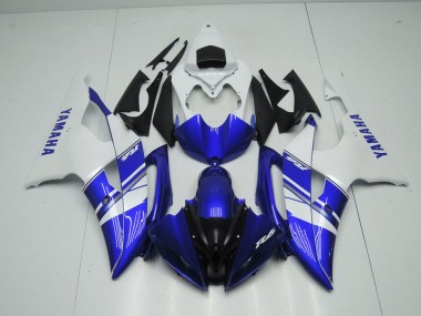 Yamaha R6 08-16 Motorrad Verkleidungen - Blau Weiß OEM Stil Kaufen