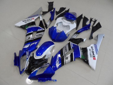 Yamaha R6 08-16 Motorrad Verkleidungen - Blau Weiß ENEOS Kaufen