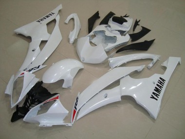 Yamaha R6 08-16 Motorrad Vollverkleidung - Perl Weiß Kaufen