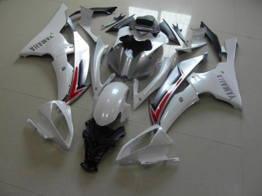 Yamaha R6 08-16 Motorrad Verkleidungen - Perl Weiß Silber Kaufen