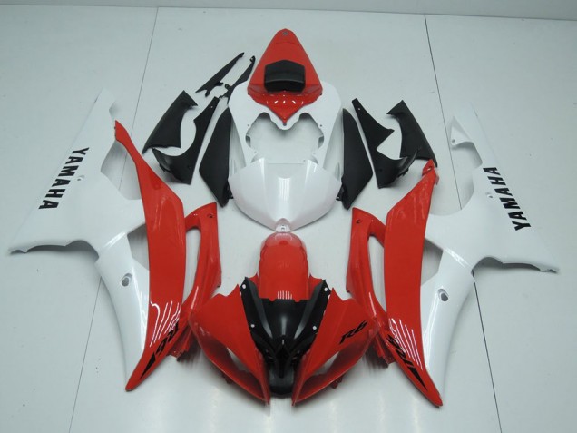 Yamaha R6 08-16 Motorrad Verkleidungen - Rot und PerlWeiß Kaufen Yamaha R6 08-16 Motorrad Verkleidungen - Rot und PerlWeiß Kaufen