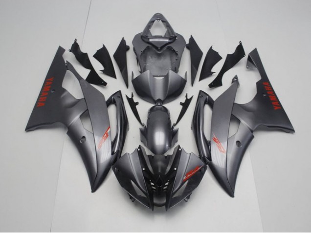 Yamaha R6 08-16 Motorrad Verkleidungen - Matt Schwarz Grau Kaufen Yamaha R6 08-16 Motorrad Verkleidungen - Matt Schwarz Grau Kaufen
