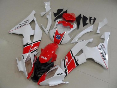 Yamaha R6 08-16 Motorrad Verkleidungen - Rot Weiß OEM Stil Kaufen