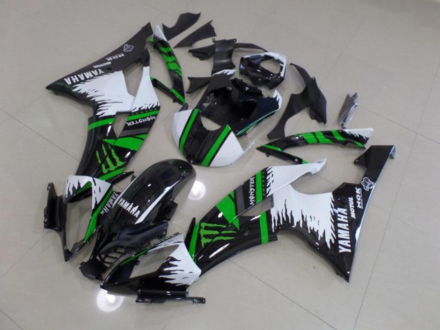 Yamaha R6 08-16 Motorrad Verkleidungen - Besonders Weiß Grün Monster Kaufen Yamaha R6 08-16 Motorrad Verkleidungen - Besonders Weiß Grün Monster Kaufen