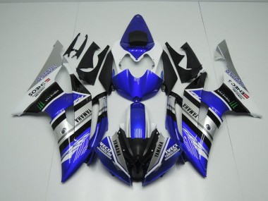 Yamaha R6 08-16 Motorrad Verkleidungen - Blau Weiß ENEOS Monster Kaufen