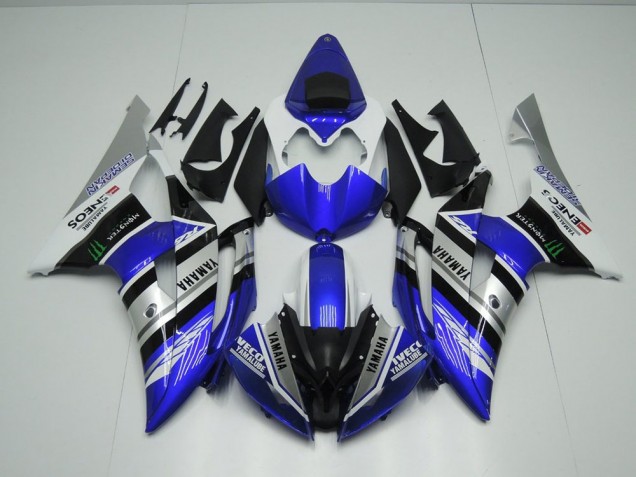 Yamaha R6 08-16 Motorrad Verkleidungen - Blau Weiß ENEOS Monster Kaufen Yamaha R6 08-16 Motorrad Verkleidungen - Blau Weiß ENEOS Monster Kaufen