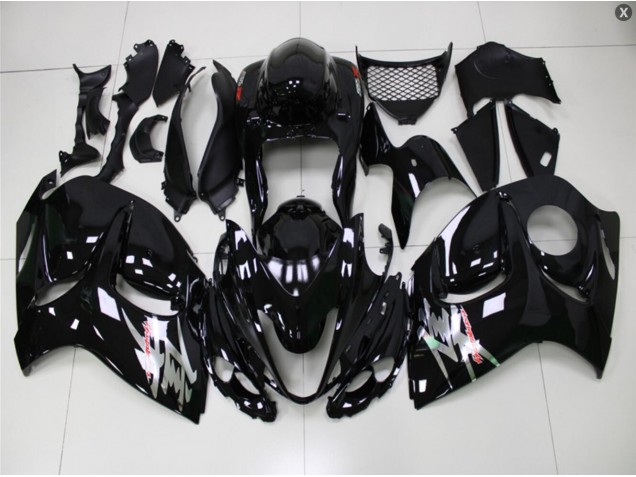 Suzuki GSXR 1300 Hayabusa 08-19 Motorrad Verkleidungen - Glänzend Schwarz Kaufen Suzuki GSXR 1300 Hayabusa 08-19 Motorrad Verkleidungen - Glänzend Schwarz Kaufen