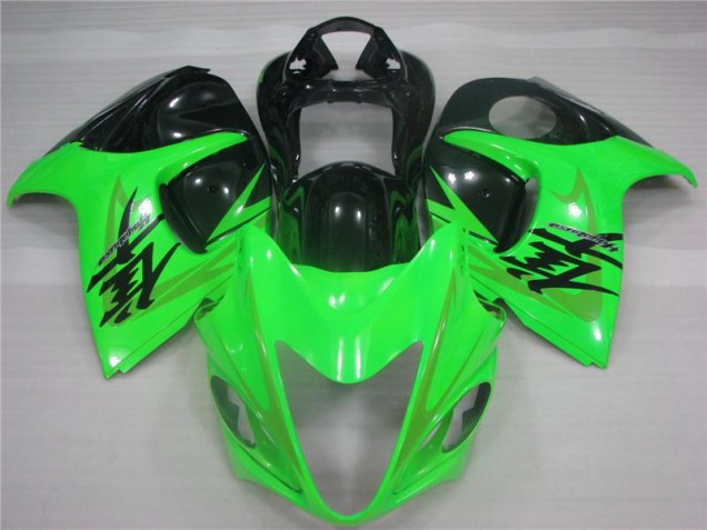 Suzuki GSXR 1300 Hayabusa 08-19 Motorrad Verkleidungen - Grün Schwarz Kaufen Suzuki GSXR 1300 Hayabusa 08-19 Motorrad Verkleidungen - Grün Schwarz Kaufen