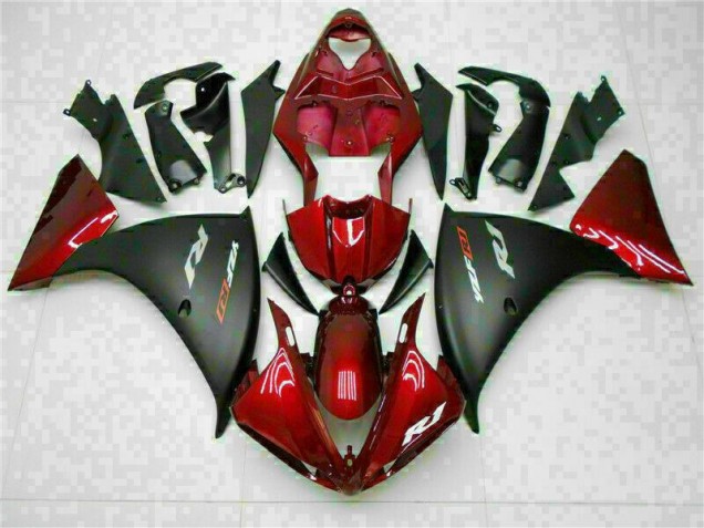 Yamaha R1 09-11 Motorrad Verkleidung - Rot Schwarz Kaufen Yamaha R1 09-11 Motorrad Verkleidung - Rot Schwarz Kaufen