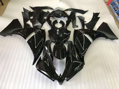 Yamaha R1 09-11 Motorrad Verkleidungen - Glänzend Schwarz Kaufen