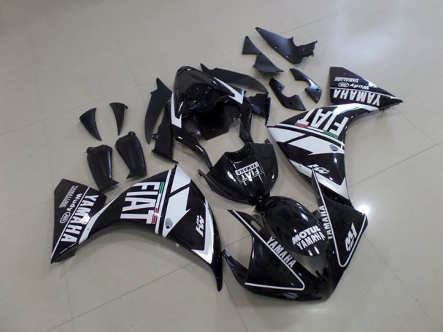 Yamaha R1 09-11 Motorrad Verkleidungen - Schwarz Weißer Fiat Kaufen Yamaha R1 09-11 Motorrad Verkleidungen - Schwarz Weißer Fiat Kaufen