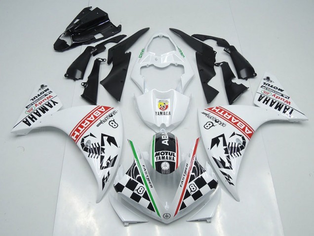 Yamaha R1 09-11 Motorrad Verkleidungen - Weiß Schwarz Abrath Kaufen Yamaha R1 09-11 Motorrad Verkleidungen - Weiß Schwarz Abrath Kaufen
