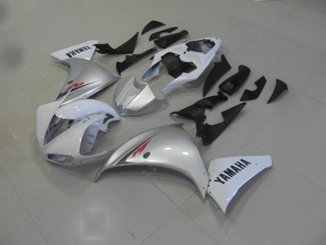 Yamaha R1 09-11 Motorrad Verkleidungen - Weiß Silber Kaufen